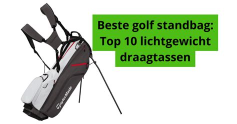 Beste golf standbag: Top 10 lichtgewicht draagtassen.